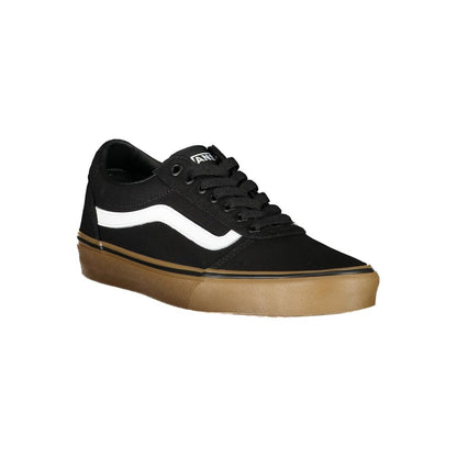 Vans Black Polyester Sneaker: Stylish Sports Footwear
