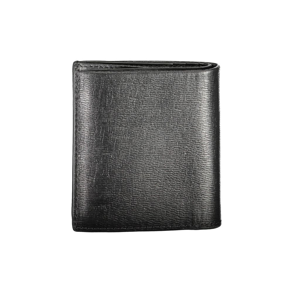 Calvin Klein Minimalist Black Leather Wallet for Men