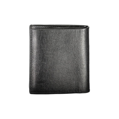 Calvin Klein Minimalist Black Leather Wallet for Men
