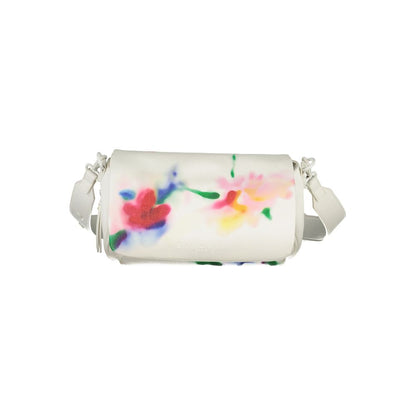 Desigual White Polyethylene Handbag - Chic Versatility for Everyday Style