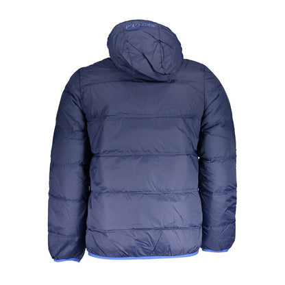 La Martina Blue Polyamide Men's Jacket