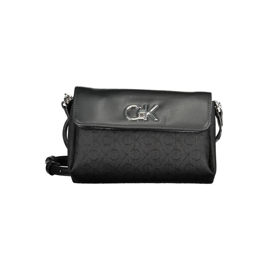 Calvin Klein Black Recycled Polyester Handbag