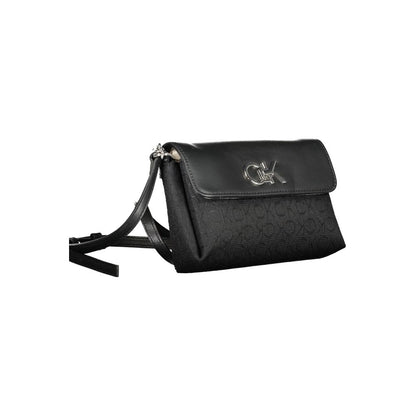Calvin Klein Black Recycled Polyester Handbag