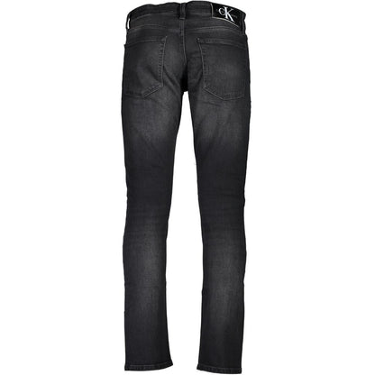 Calvin Klein Black Cotton Jeans