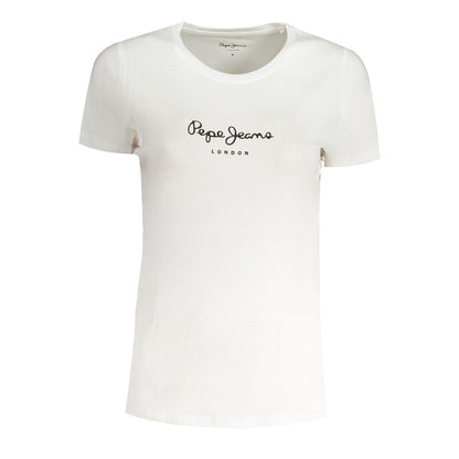 Pepe Jeans Sustainable Cotton White T-Shirt