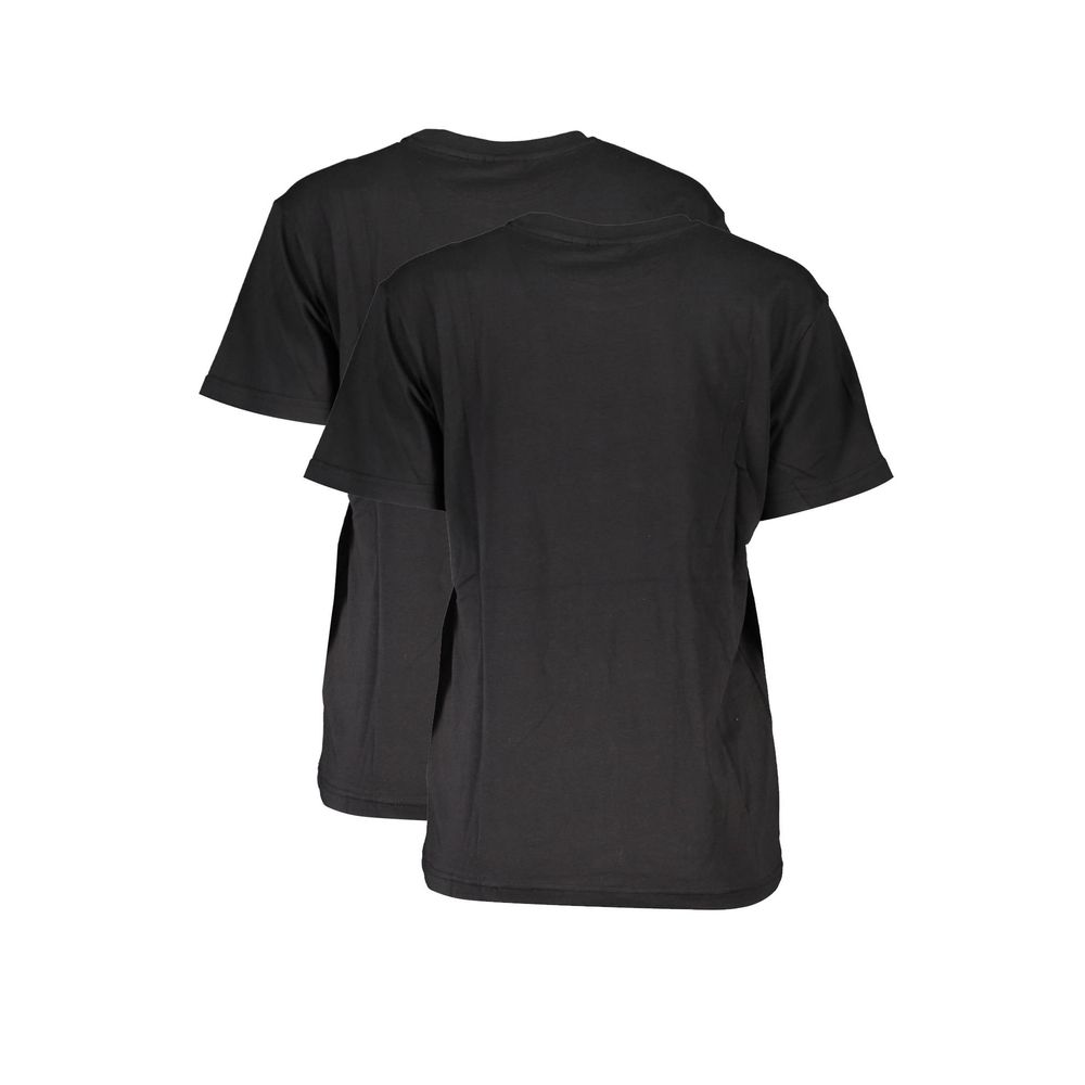 Fila Black Cotton Women's T-Shirt Bi-Pack