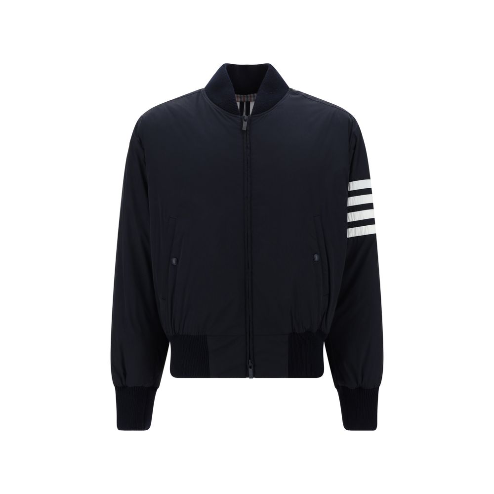 Thom Browne Bomber Jacket - Sporty-Elegance Redefined