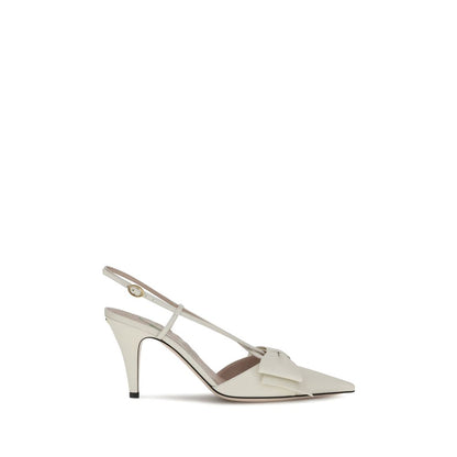 Valentino Garavani Leather Slingback Pumps