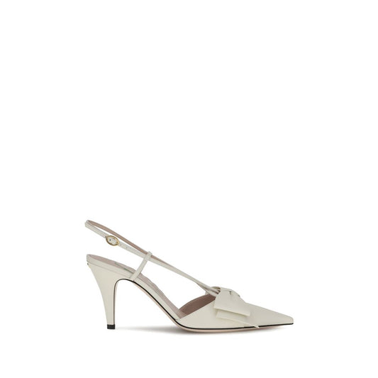 Valentino Garavani Leather Slingback Pumps