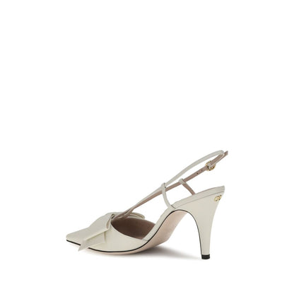 Valentino Garavani Leather Slingback Pumps