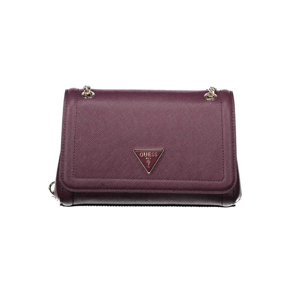 Guess Jeans Purple Polyethylene Women Handbag - Noelle Bag