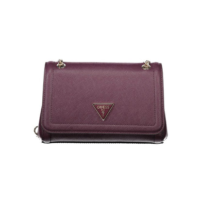 Guess Jeans Purple Polyethylene Women Handbag - Noelle Bag