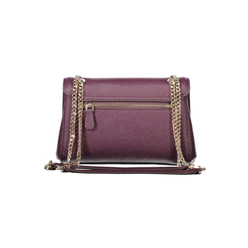 Guess Jeans Purple Polyethylene Women Handbag - Noelle Bag