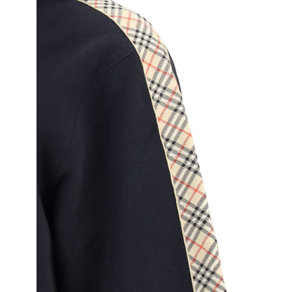 Burberry Check Trim Hoodie