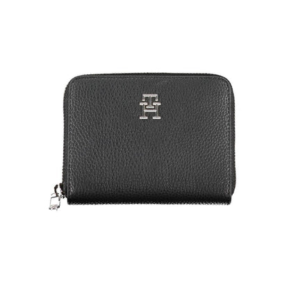 Tommy Hilfiger Black Faux Leather Wallet for Women