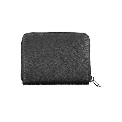 Tommy Hilfiger Black Faux Leather Wallet for Women