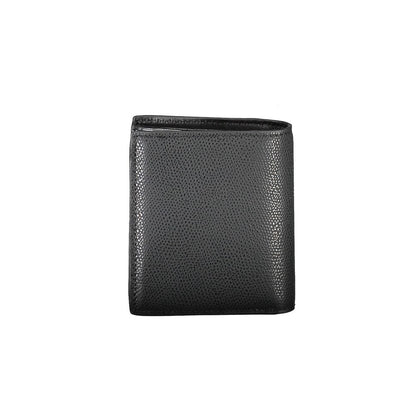 Tommy Hilfiger Black Leather Men's Wallet