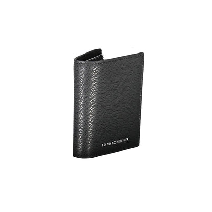 Tommy Hilfiger Black Leather Men's Wallet