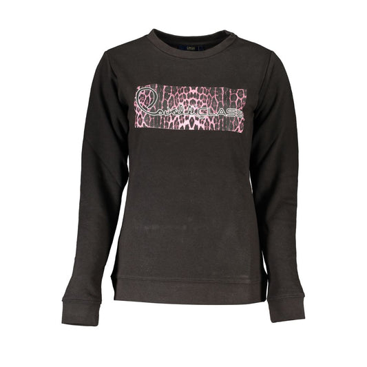 Cavalli Class Black Men's Sweater