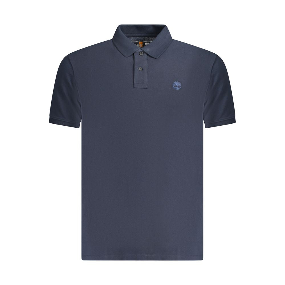 Timberland Blue Cotton Polo Shirt - Stylish Comfort for Every Occasion