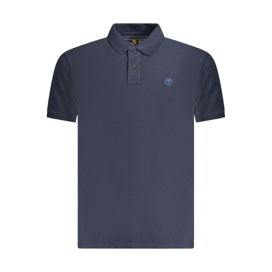 Timberland Blue Cotton Polo Shirt - Stylish Comfort for Every Occasion