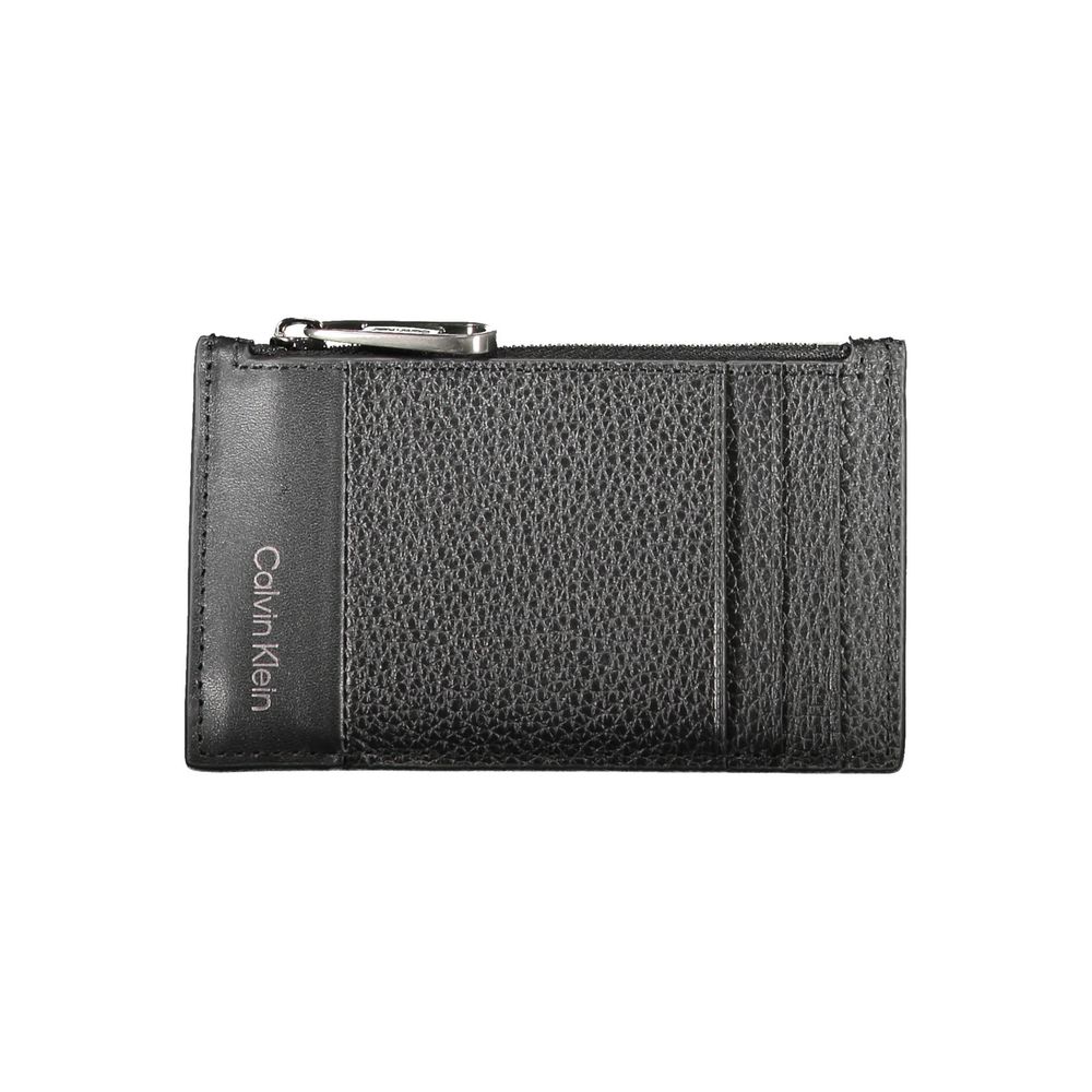 Calvin Klein Black Leather Men's Wallet