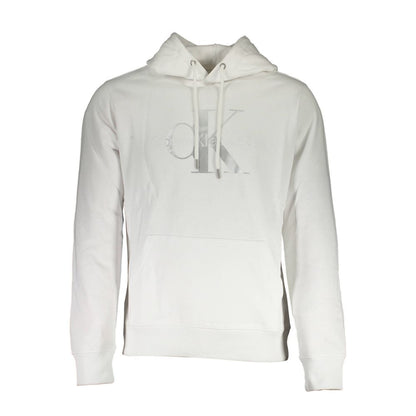 Calvin Klein White Organic Cotton Men Sweater