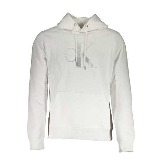 Calvin Klein White Organic Cotton Men Sweater