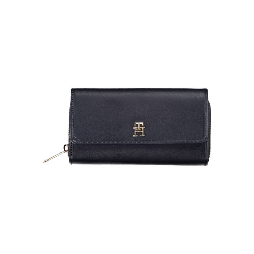 Tommy Hilfiger Blue Faux Leather Women’s Wallet