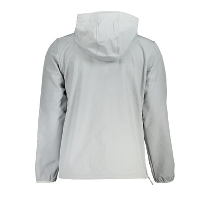 Norway 1963 Gray Men's Soft Shell Hooded Jacket