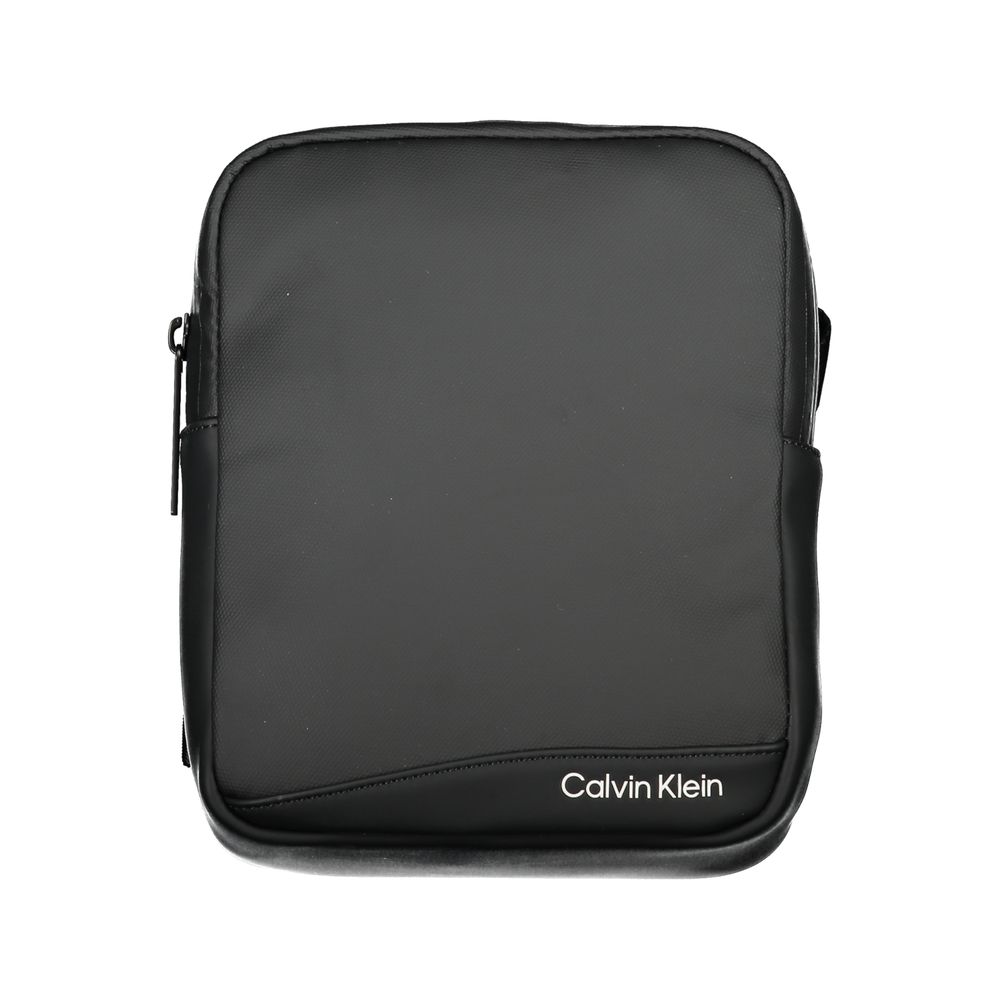 Calvin Klein Sleek Black Recycled Shoulder Bag