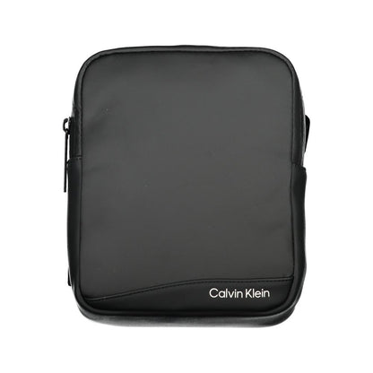 Calvin Klein Sleek Black Recycled Shoulder Bag