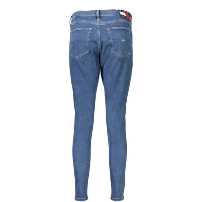 Tommy Hilfiger Blue Cotton Super Skinny Jeans