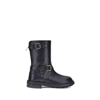 Dolce & Gabbana Leather Ankle Boots