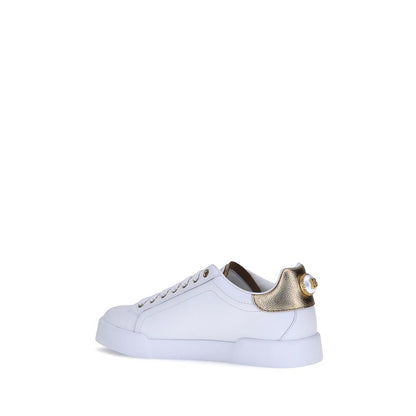 Dolce & Gabbana Portofino Leather Sneakers