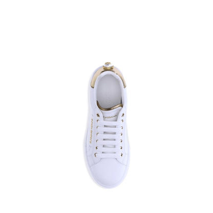 Dolce & Gabbana Portofino Leather Sneakers