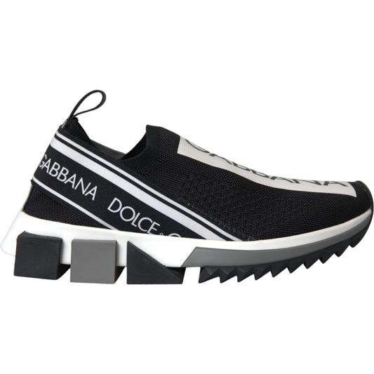 Dolce & Gabbana Black & White Sorrento Sneakers