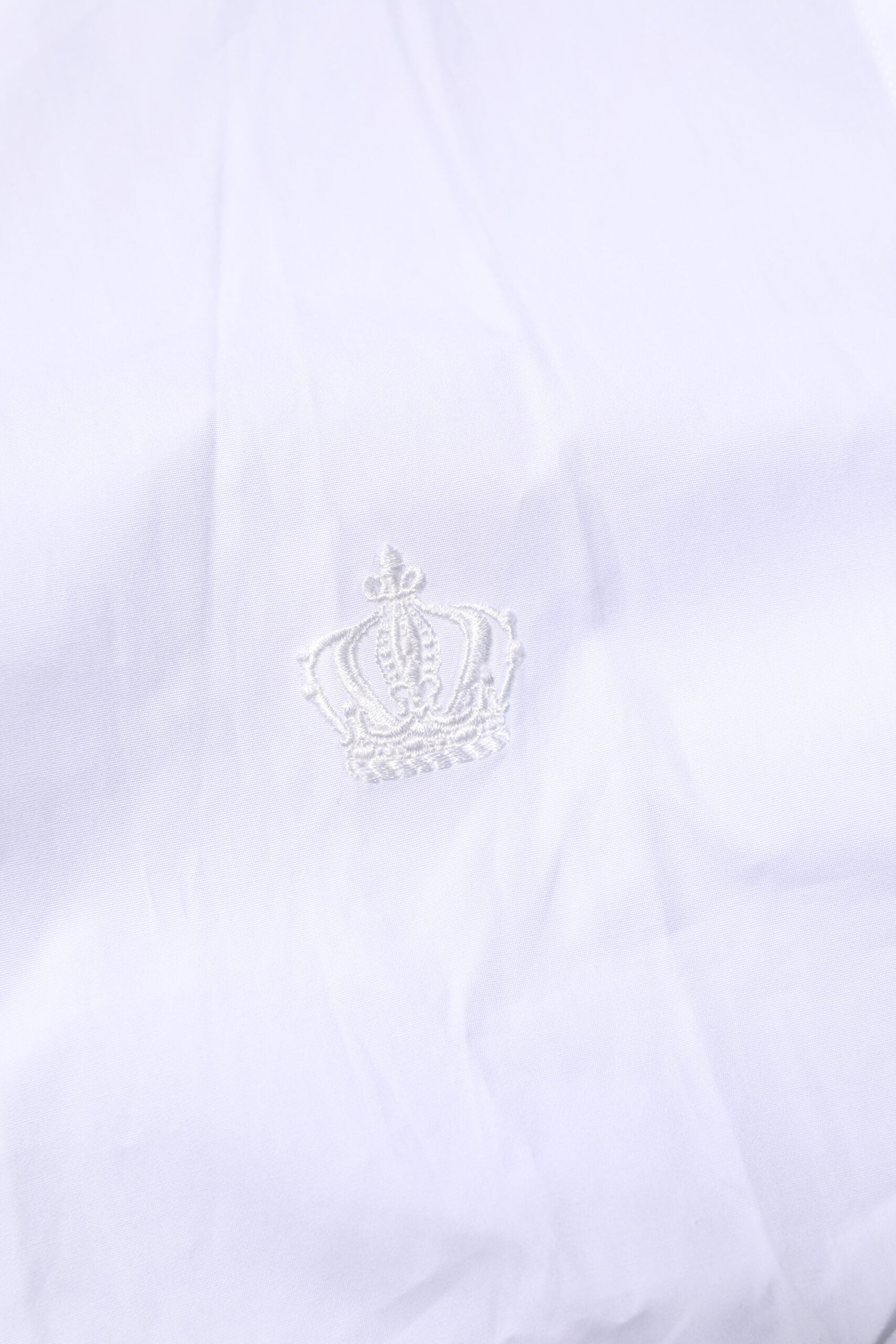 Dolce & Gabbana GOLD White Cotton Long Sleeves Formal Shirt