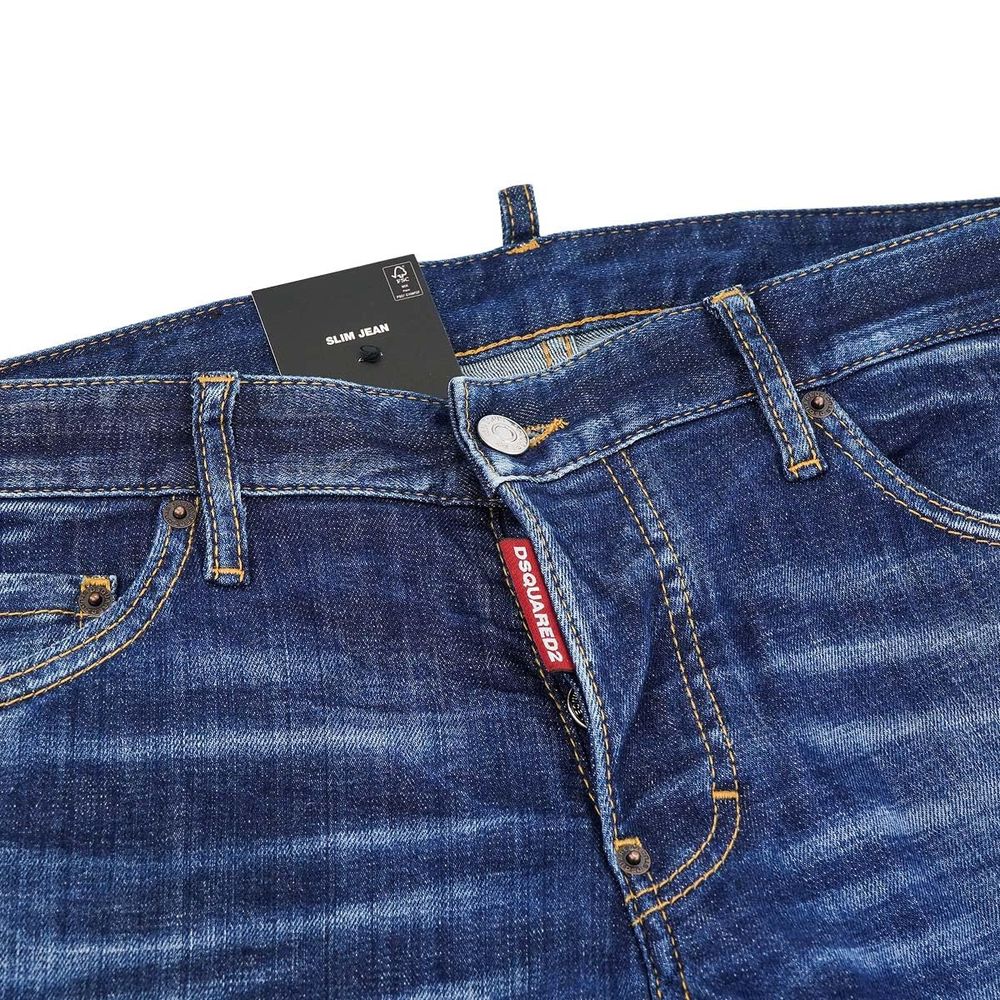 Dsquared2 Slim Jean in Faded Blue