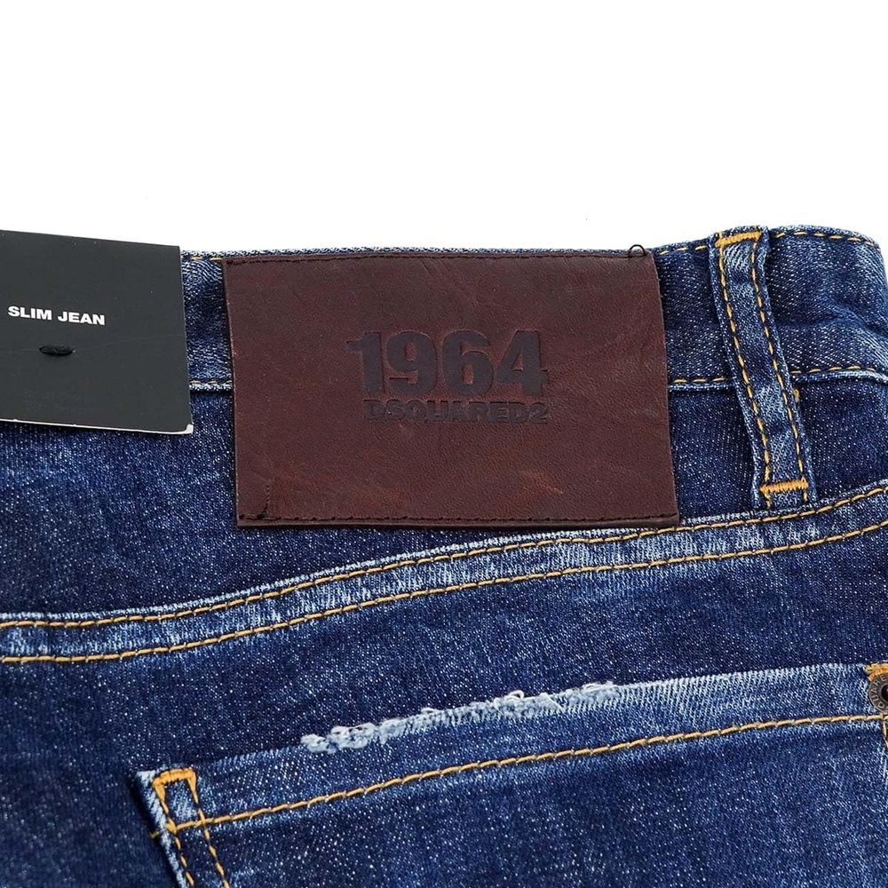 Dsquared2 Slim Jean in Faded Blue