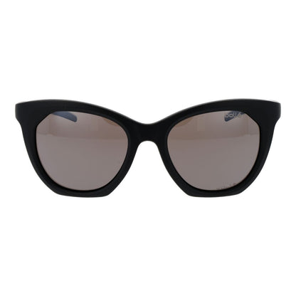 Bolle Women's Sunglasses – Black Full-Rim Frame with Grey Polarized Lenses