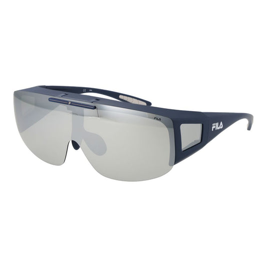 Fila Blue Men’s Sunglasses – Stylish Polarized Frame with Grey Lenses, 99mm