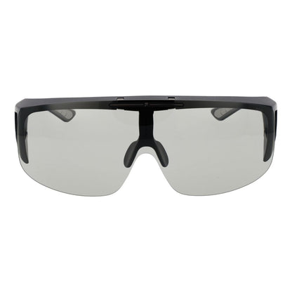 Fila Black Men’s Sunglasses – Full-Rim Polarized Frame with Grey Lenses, 99mm
