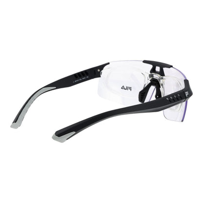 Fila Black Men's Sunglasses – Stylish Full-Rim Frame with Grey Lenses, 99mm