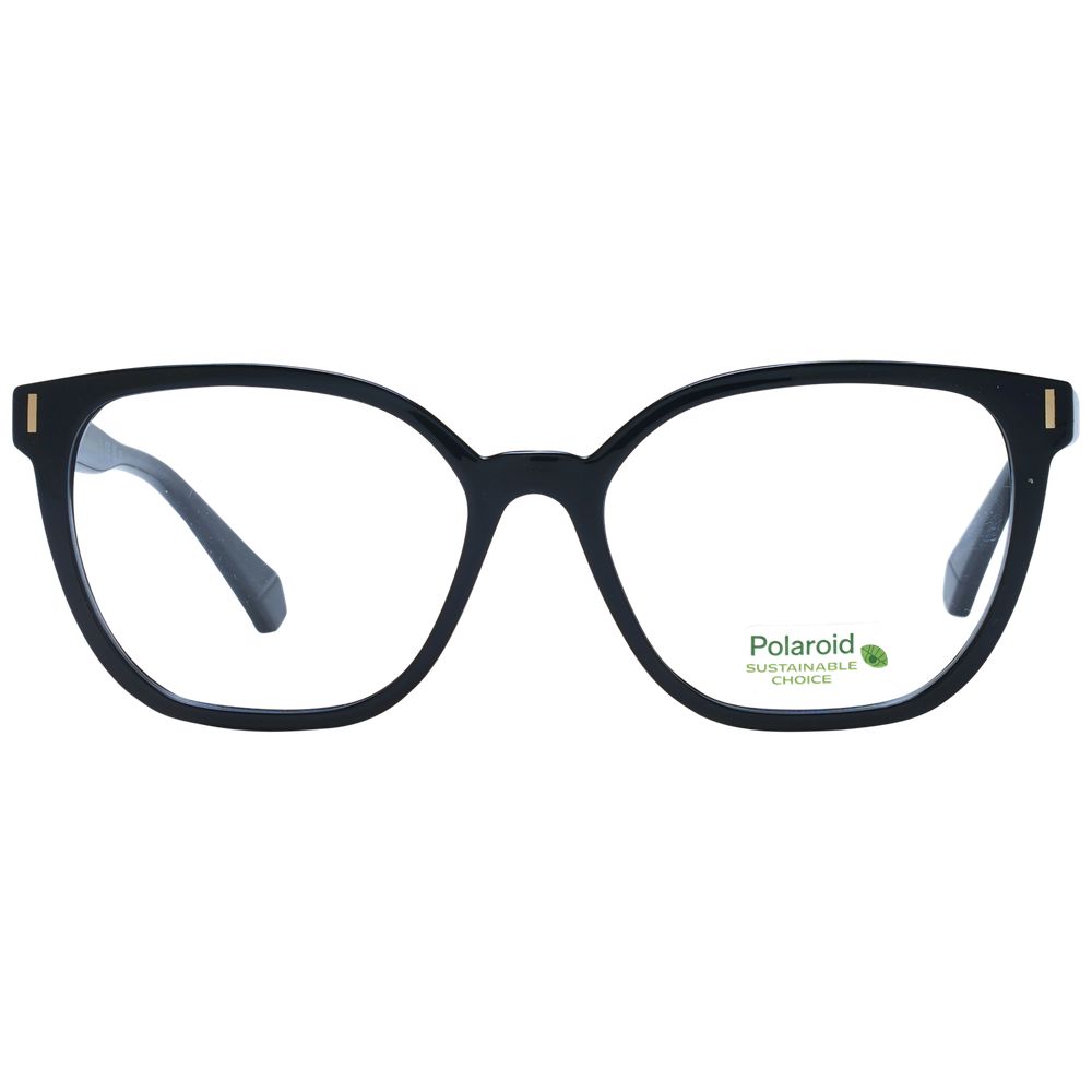 Polaroid Women's Optical Glasses – Black Square Frame, 54mm