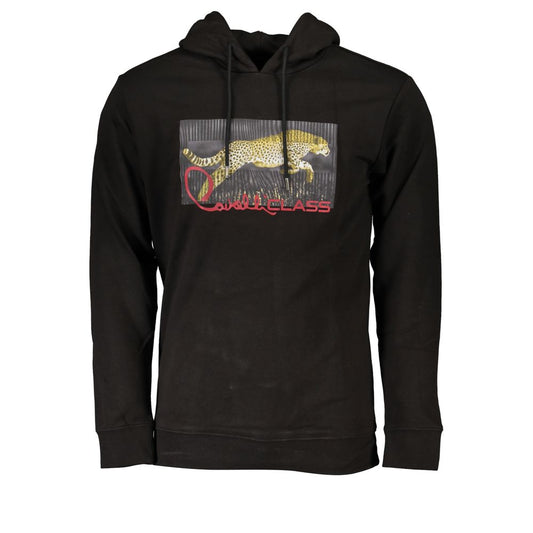 Cavalli Class Black Men's Sweater