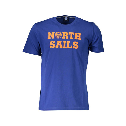 North Sails Men's Cotton T-Shirt - Blue