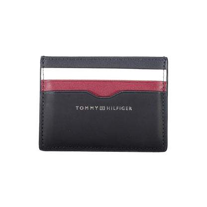 Tommy Hilfiger Blue Leather Men’s Wallet
