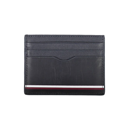 Tommy Hilfiger Blue Leather Men’s Wallet