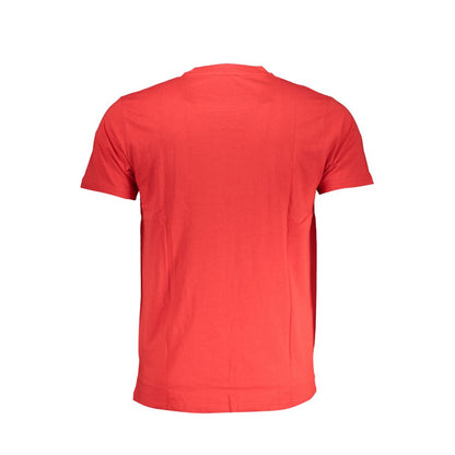 Cavalli Class Red Cotton T-Shirt - Bold Statement for Everyday Style